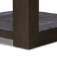 Thomas End Table - Dark Anthracite Oak Veneer
