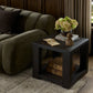 Thomas End Table - Dark Anthracite Oak Veneer