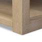 Thomas Square Coffee Table - Bleached Oak Veneer