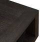 Thomas Square Coffee Table - Dark Anthracite Oak Veneer