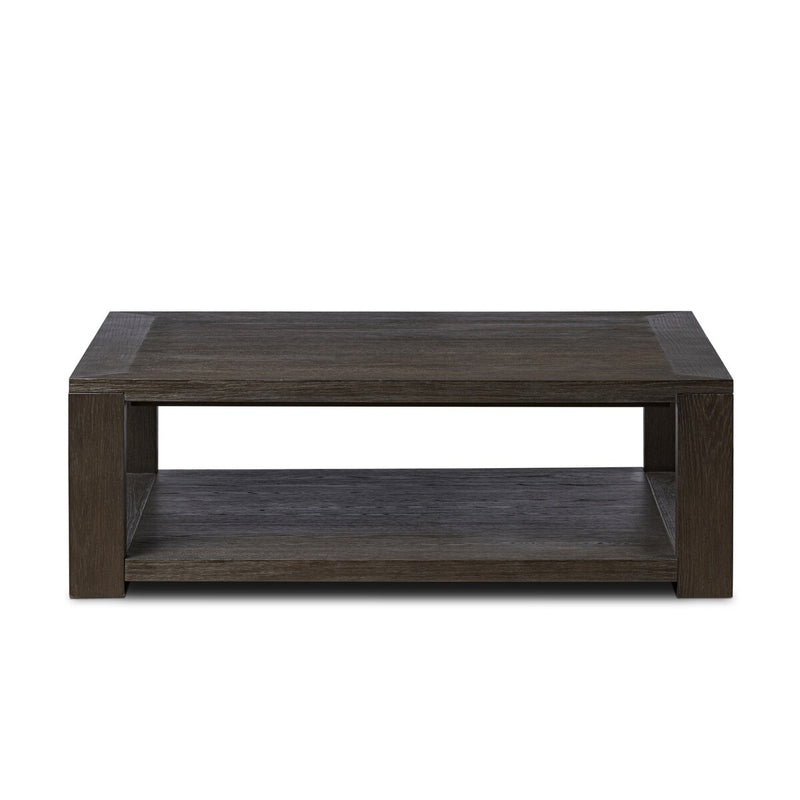 Thomas Square Coffee Table - Dark Anthracite Oak Veneer