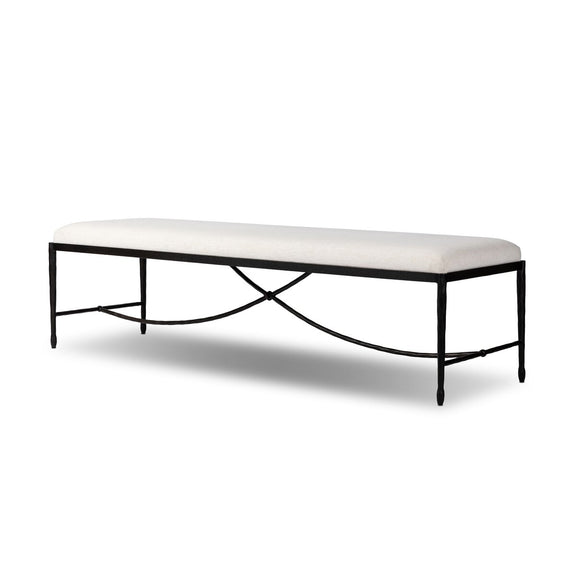 Jade Accent Bench - Crypton Nomad Snow