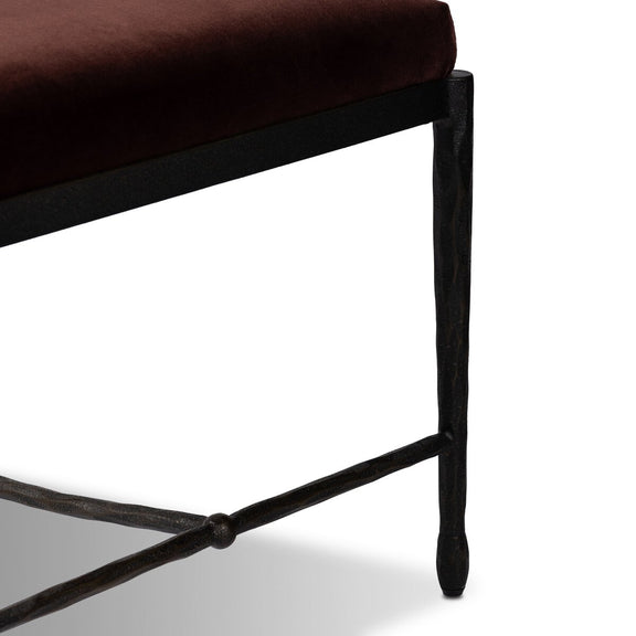 Jade Accent Bench - Surrey Plum