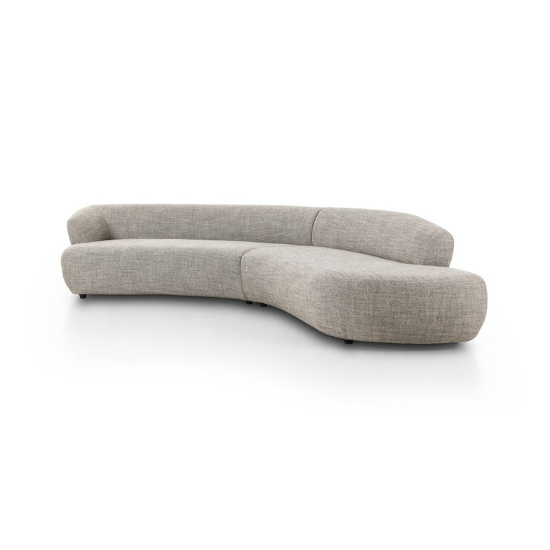 Belen Sectional - Thames Coal