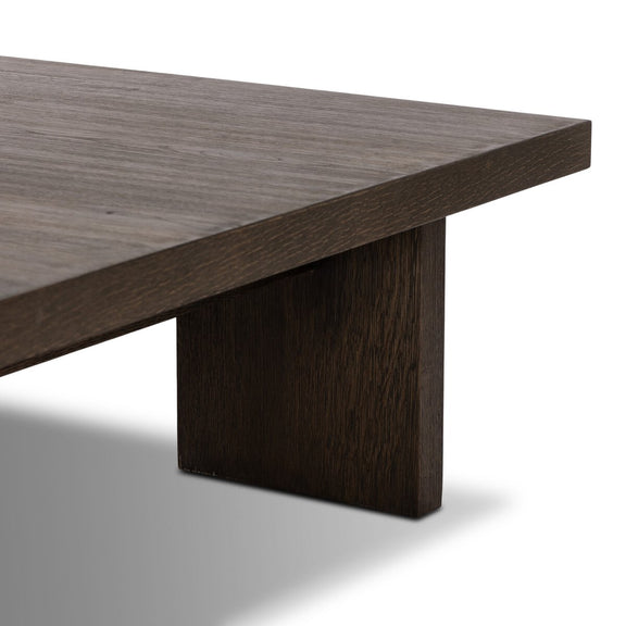 Yarra Square Coffee Table - Grey Oak Veneer