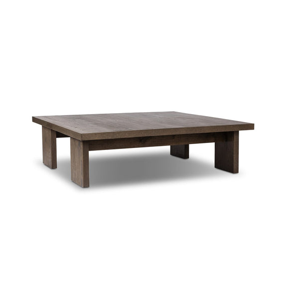 Yarra Square Coffee Table - Grey Oak Veneer