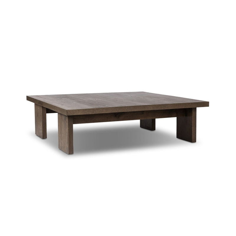 Yarra Square Coffee Table - Grey Oak Veneer
