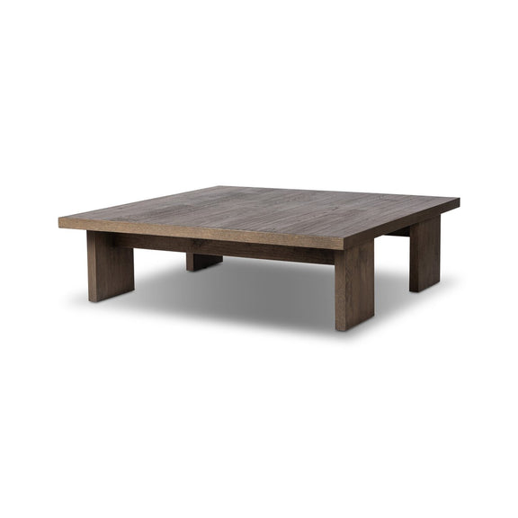Yarra Square Coffee Table - Grey Oak Veneer