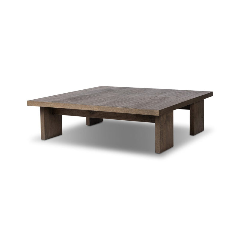Yarra Square Coffee Table - Grey Oak Veneer
