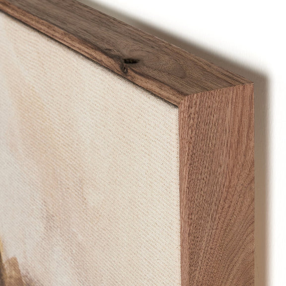 Figure 3 by Brittney Schulz - Rustic Walnut Floater