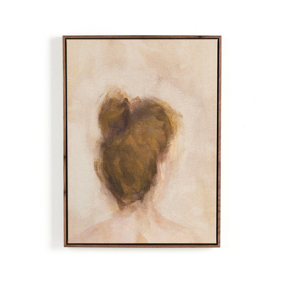 Figure 3 by Brittney Schulz - Rustic Walnut Floater