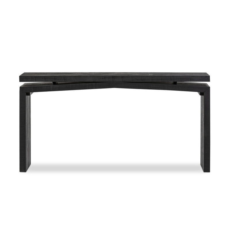 Matthes Console Table - 60" - Aged Black Pine