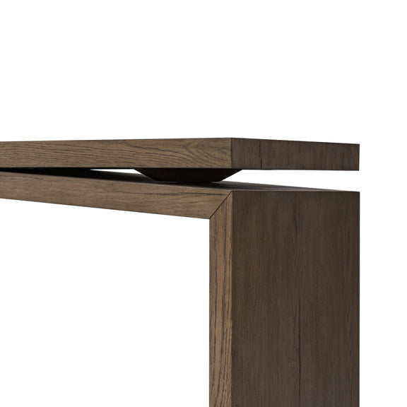Matthes Console Table - 60" - Rustic Grey Veneer