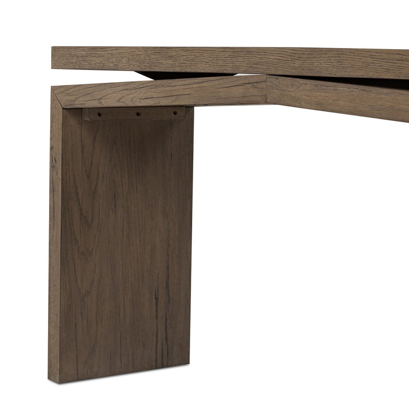 Matthes Console Table - 60" - Rustic Grey Veneer