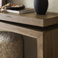 Matthes Console Table - 60" - Rustic Grey Veneer