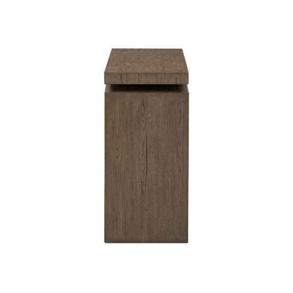 Matthes Console Table - 60" - Rustic Grey Veneer