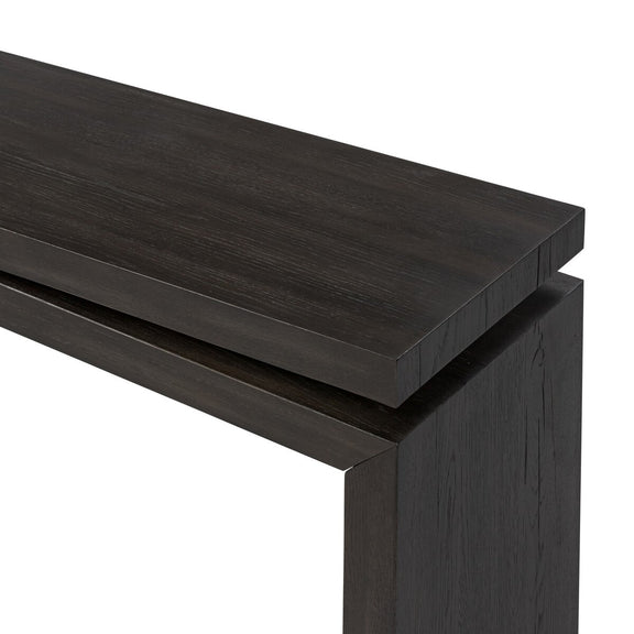 Matthes Console Table - 60" - Smoked Black Veneer