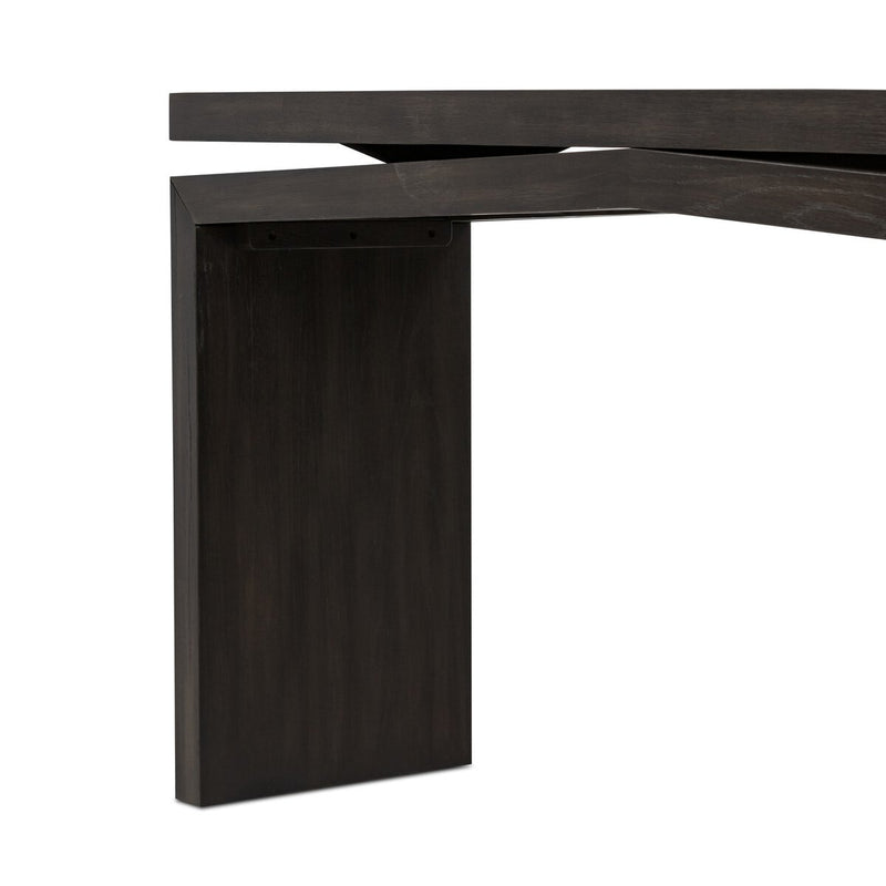Matthes Console Table - 60" - Smoked Black Veneer