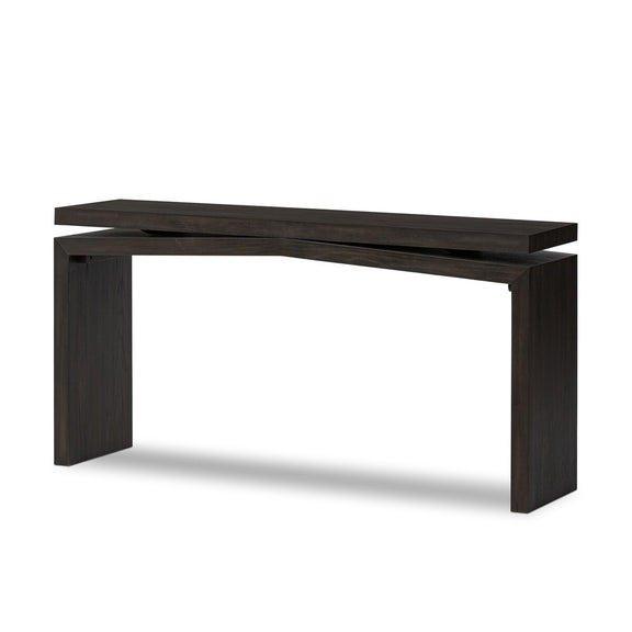Matthes Console Table - 60" - Smoked Black Veneer