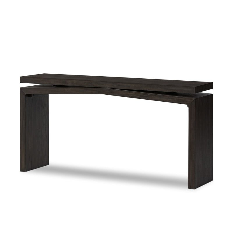Matthes Console Table - 60" - Smoked Black Veneer