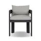 Jackson Outdoor Metal Dining Chair - Concha Fog