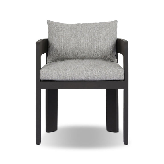 Jackson Outdoor Metal Dining Chair - Concha Fog