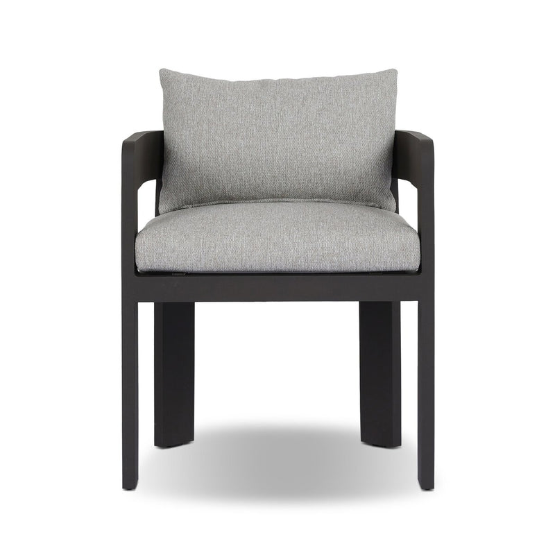 Jackson Outdoor Metal Dining Chair - Concha Fog