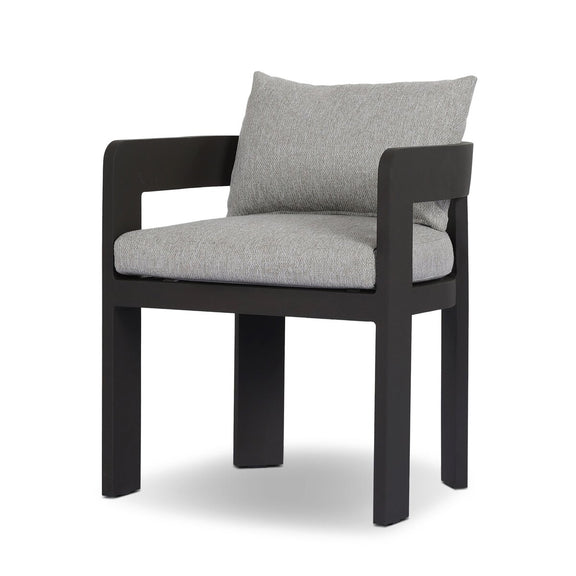 Jackson Outdoor Metal Dining Chair - Concha Fog