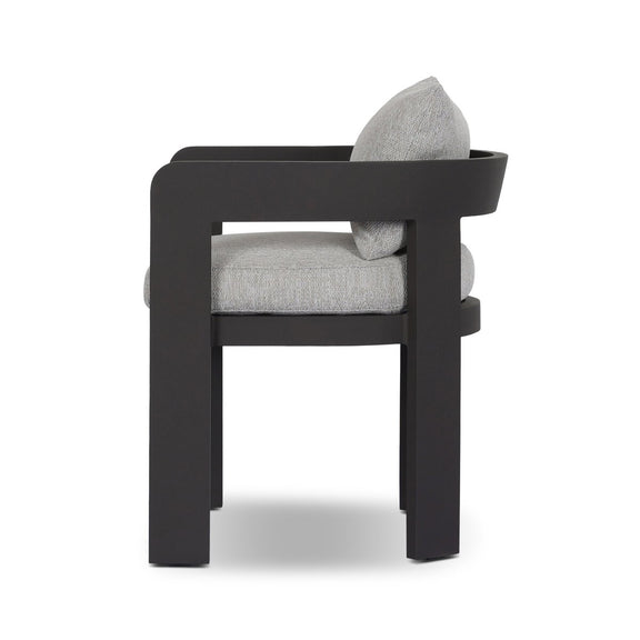 Jackson Outdoor Metal Dining Chair - Concha Fog