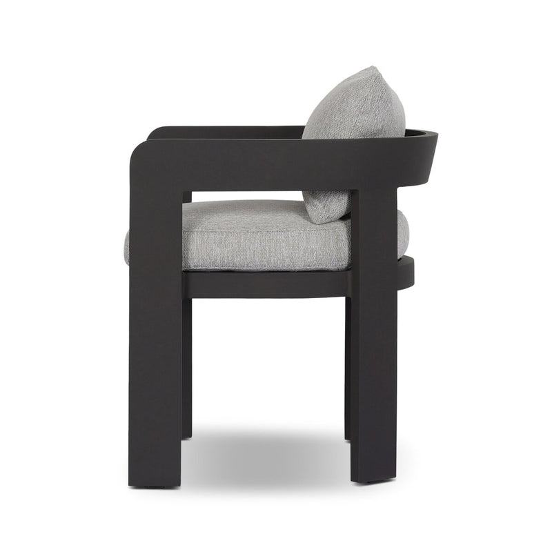 Jackson Outdoor Metal Dining Chair - Concha Fog