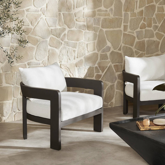 Jackson Outdoor Metal Chair - Alessi Linen