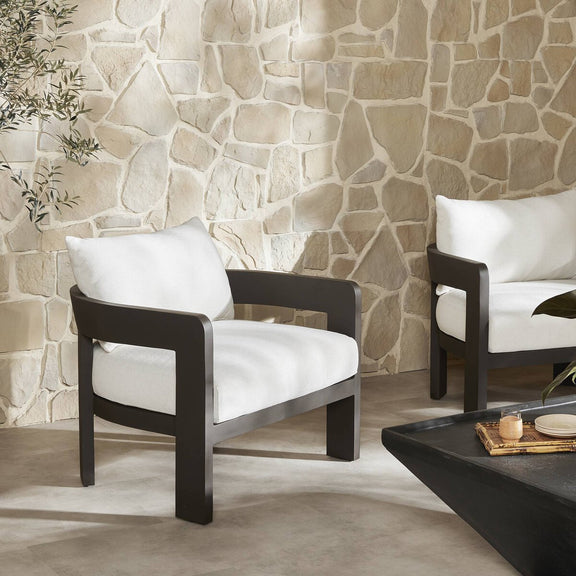 Jackson Outdoor Metal Chair - Alessi Linen