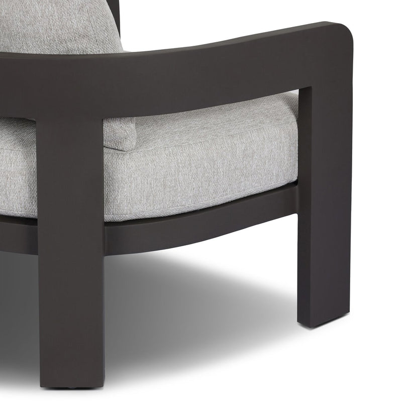 Jackson Outdoor Metal Chair - Concha Fog