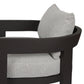 Jackson Outdoor Metal Chair - Concha Fog