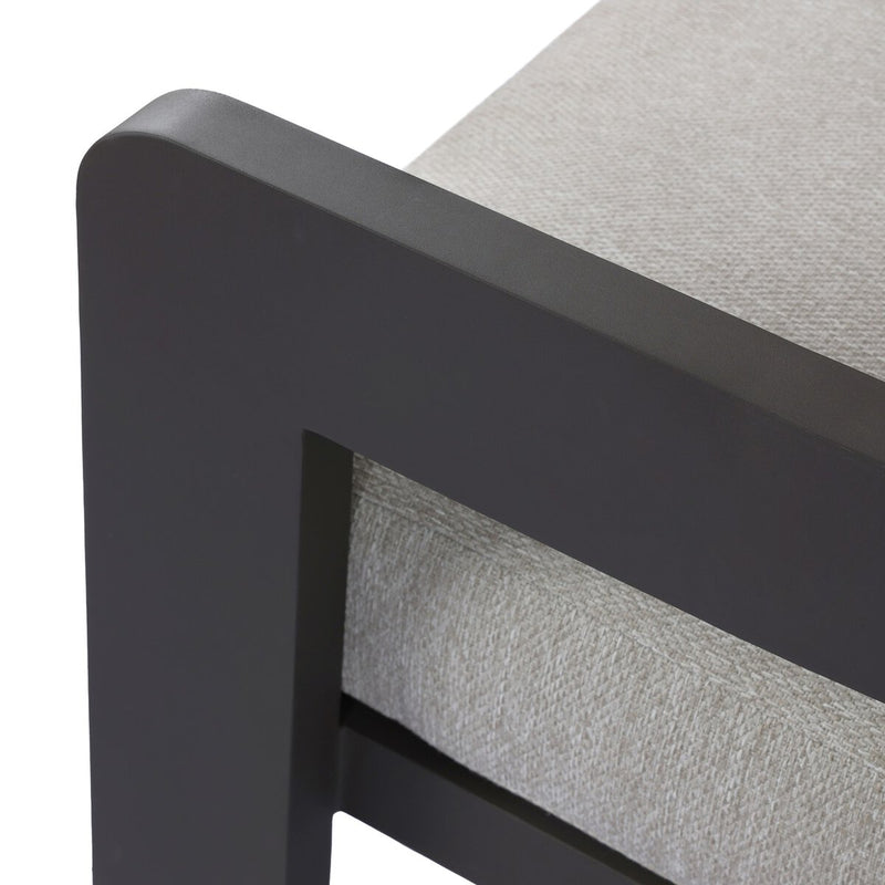 Jackson Outdoor Metal Chair - Concha Fog