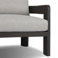 Jackson Outdoor Metal Chair - Concha Fog