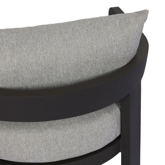 Jackson Outdoor Metal Chair - Concha Fog