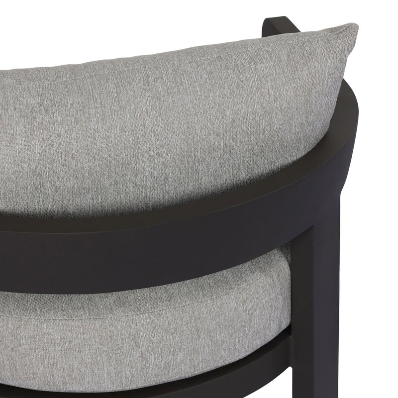 Jackson Outdoor Metal Chair - Concha Fog