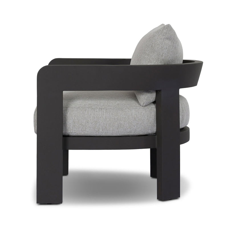 Jackson Outdoor Metal Chair - Concha Fog