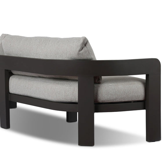 Jackson Outdoor Metal Sofa - Concha Fog