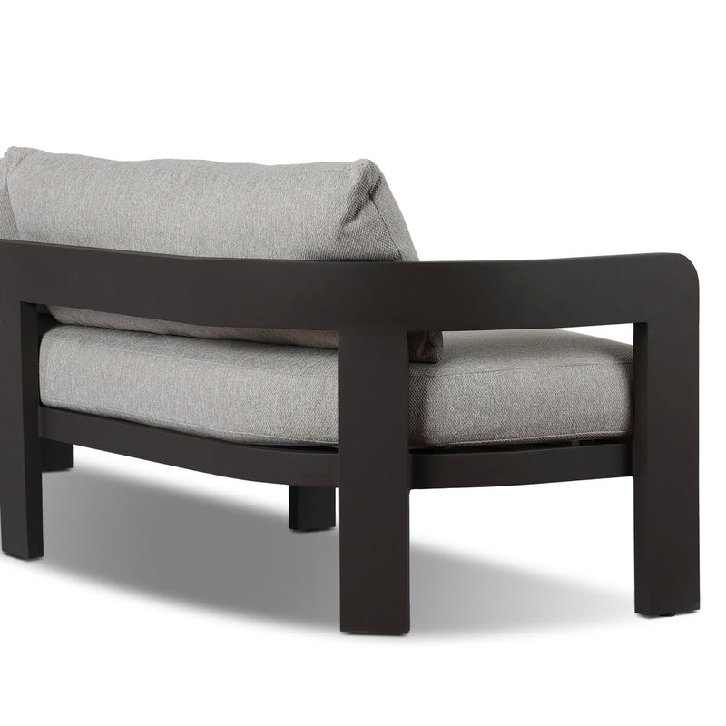 Jackson Outdoor Metal Sofa - Concha Fog