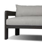 Jackson Outdoor Metal Sofa - Concha Fog