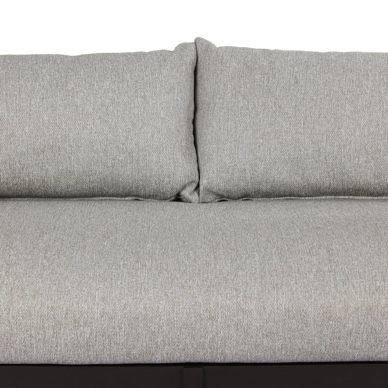 Jackson Outdoor Metal Sofa - Concha Fog