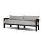 Jackson Outdoor Metal Sofa - Concha Fog
