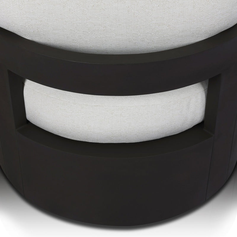 Jackson Outdoor Metal Swivel Chair - Alessi Linen