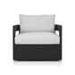 Jackson Outdoor Metal Swivel Chair - Alessi Linen