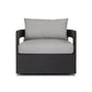 Jackson Outdoor Metal Swivel Chair - Concha Fog
