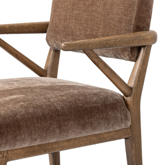 Deidre Dining Chair - Altair Mushroom