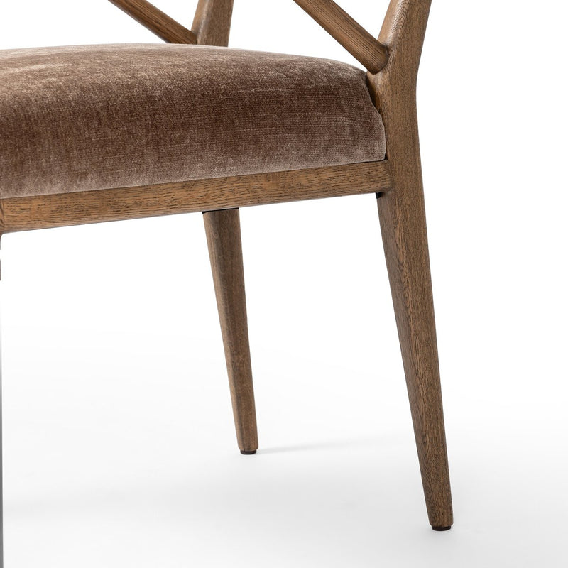 Deidre Dining Chair - Altair Mushroom