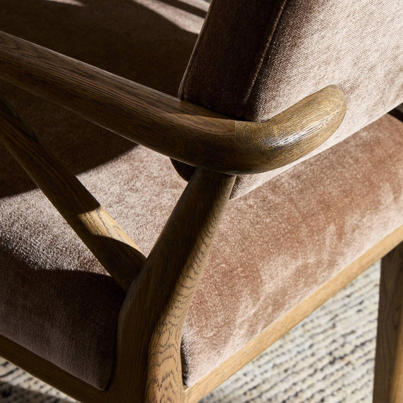 Deidre Dining Chair - Altair Mushroom
